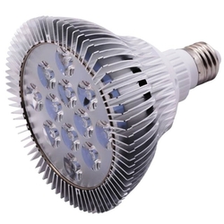 LED grow žárovka E27 12x3 W (36W) 9x red + 3x blue pro růst rostlin